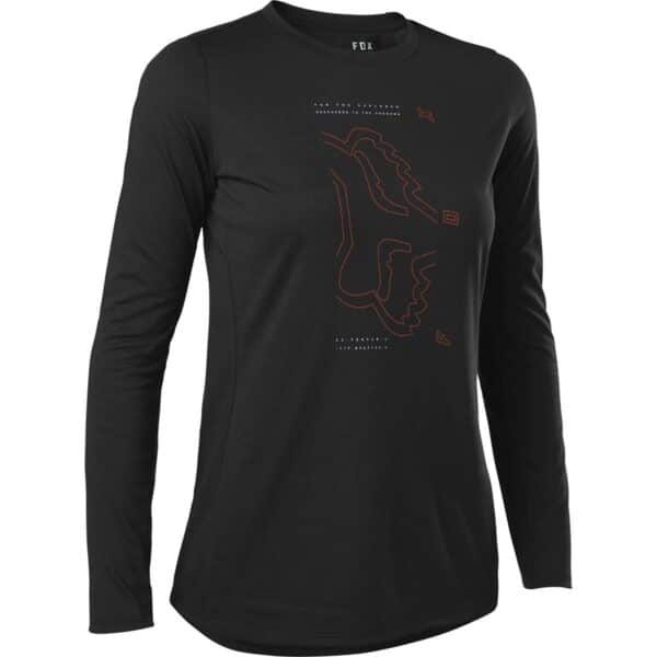Fox Girls MTB-Jersey Langarm Ranger DR