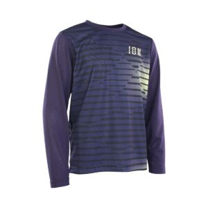 ION Kids MTB-Jersey Langarm Scrub