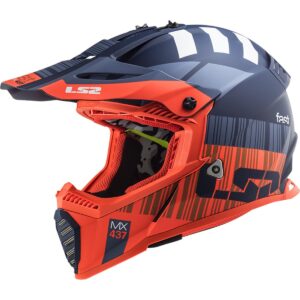 LS2 Kids Motocross-Helm MX 437 Fast Evo Mini