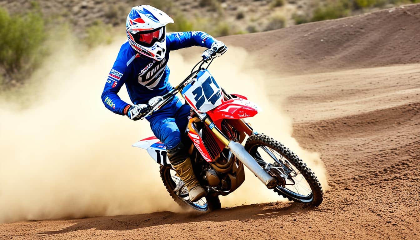 Effektive Bremsstrategien im Motocross