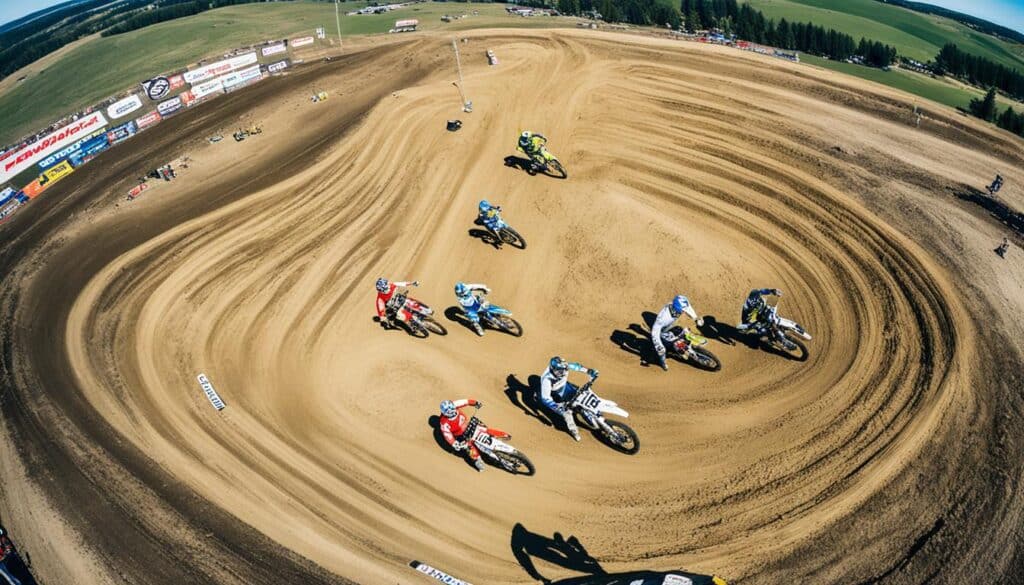Fahrtechnik Terrain Motocross