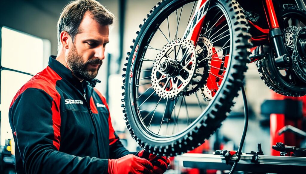 Fahwerkseinstellung mit professionellen Werkzeugen