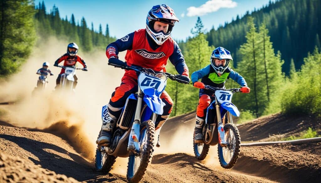 Familien-Motocross-Urlaub