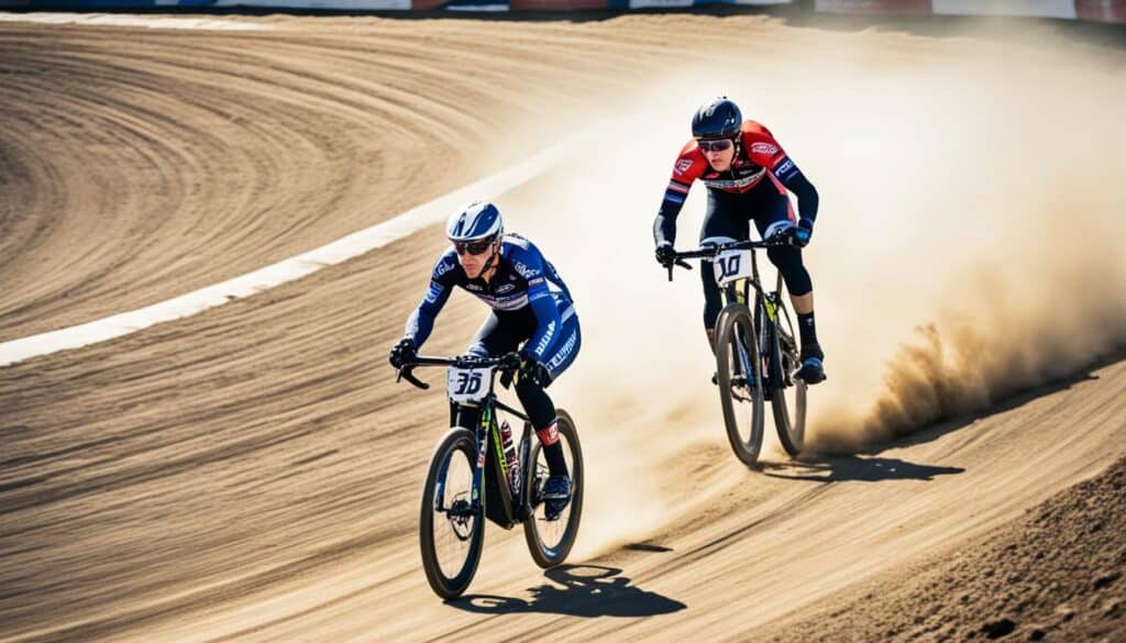 Flexibler Fahrstil im Motocross