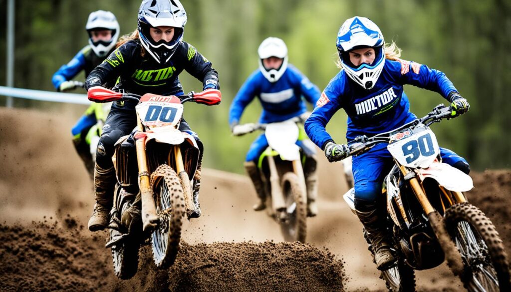 Frauen im Motocross