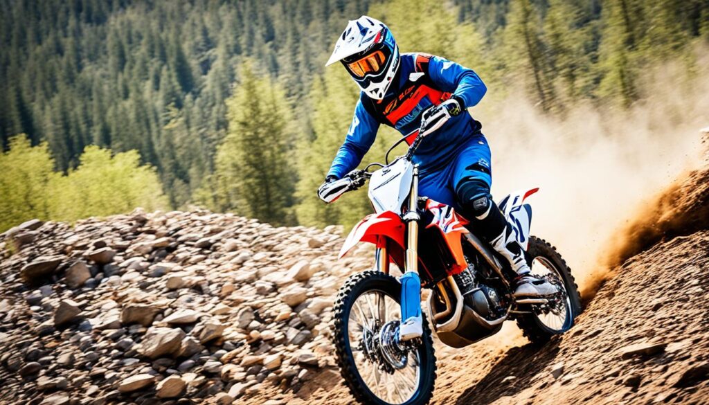 Haltbarkeit im Motocross