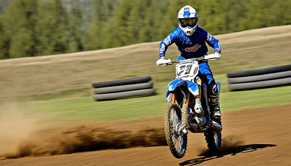 Motocross-Fahrdynamik