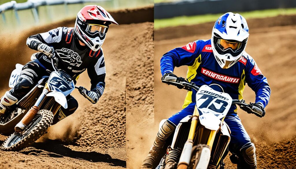 Motocross-Sicherheitsausrüstung