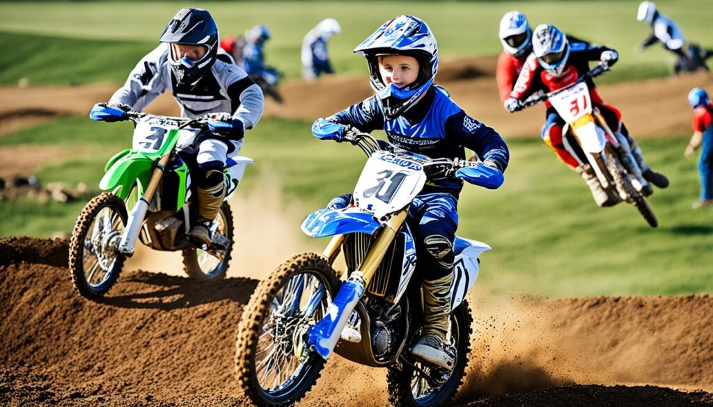 Motocross-Training für Kinder
