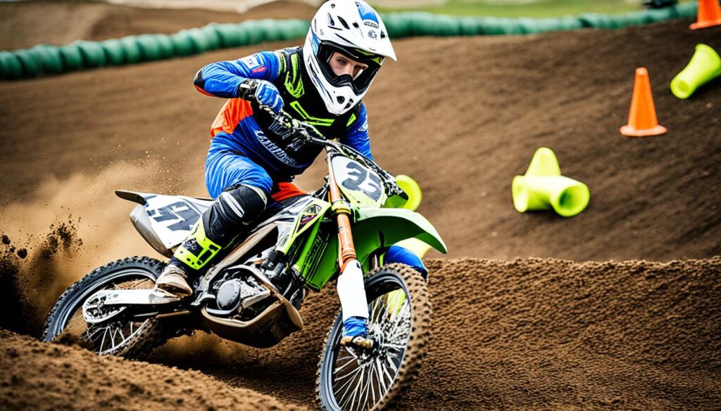 Reflextraining für Motocross-Startstrategien