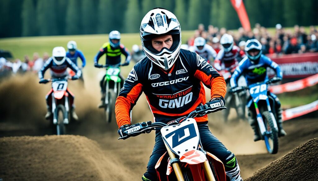 Rennpsychologie beim Motocross-Start