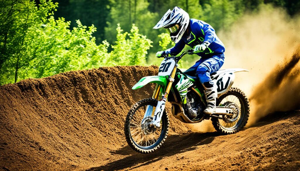 Sicherheitsdesign für Motocross-Rennstrecken