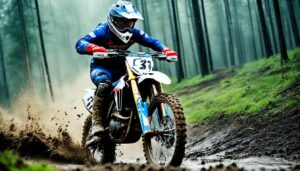 Tipps für das Fahren auf schlammigen Motocross Strecken