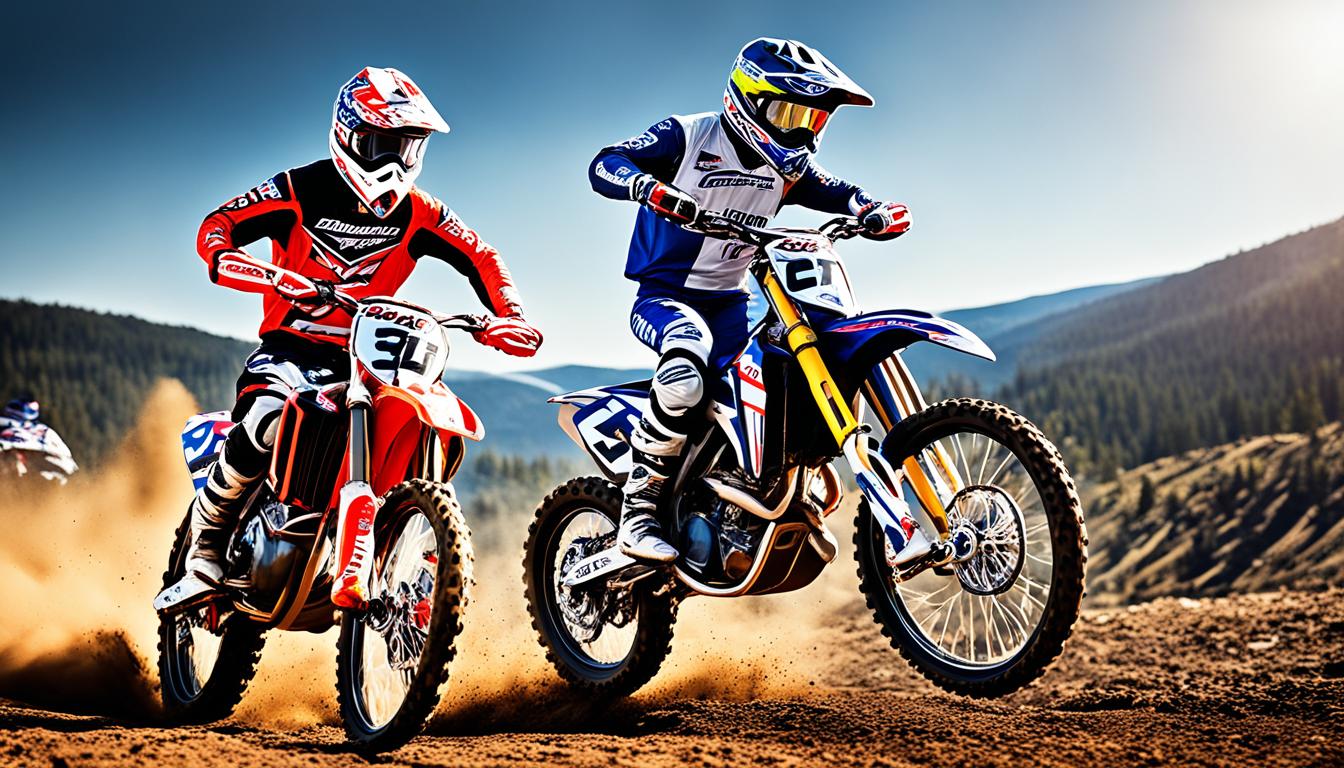 Vergleich von europäischen und amerikanischen Motocross-Marken