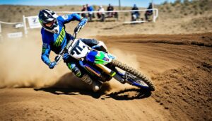 Wie man schnelle Zeiten auf einer kurzen Motocross Strecken fährt